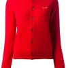 Comme Des Garçons Play Cardigan "Play" Femme -Comme Des Garçons Play Soldes Boutique 10502798 2521288 600