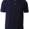 Comme Des Garçons Play Polo à Broderie Coeur NAVY
