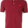 Comme Des Garçons Play Polo à Patch Logo Homme