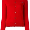 Comme Des Garçons Play Logo Print Cardigan Femme -Comme Des Garçons Play Soldes Boutique 11660004 7728959 600