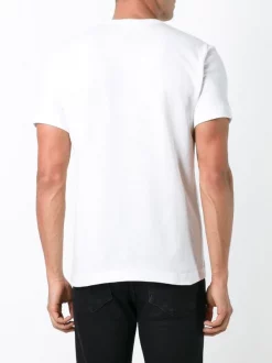 Comme Des Garçons Play WHITE/GREEN T-shirt à Logo Homme -Comme Des Garçons Play Soldes Boutique 11713977 8145925 600