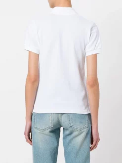 Comme Des Garçons Play Heart Patch Polo Shirt Femme -Comme Des Garçons Play Soldes Boutique 11923346 9000160 600