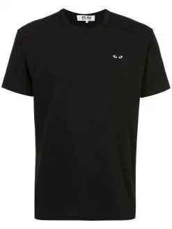 Comme Des Garçons Play T-shirt à Patch Cœur 1 BLACK