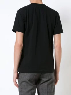 Comme Des Garçons Play T-shirt à Patch Cœur 1 BLACK -Comme Des Garçons Play Soldes Boutique 12125067 10136611 600