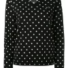 Comme Des Garçons Play Polka Dot Knitted Sweater Femme -Comme Des Garçons Play Soldes Boutique 12138977 10077027 600