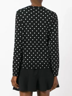 Comme Des Garçons Play Polka Dot Knitted Sweater Femme -Comme Des Garçons Play Soldes Boutique 12138977 10077032 600