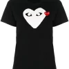 Comme Des Garçons Play T-shirt à Logo Imprimé Femme -Comme Des Garçons Play Soldes Boutique 12358978 11188492 600