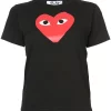 Comme Des Garçons Play T-shirt à Logo Femme -Comme Des Garçons Play Soldes Boutique 12363453 11272041 600