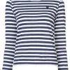 Comme Des Garçons Play T-shirt Rayé à Manches Longues Femme -Comme Des Garçons Play Soldes Boutique 12363459 11272232 600