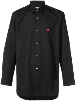 Comme Des Garçons Play Chemise à Imprimé Logo Homme