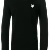 Comme Des Garçons Play Pull à Col V à Détail De Logo Homme -Comme Des Garçons Play Soldes Boutique 12369107 11158966 600