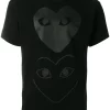 Comme Des Garçons Play T-shirt à Imprimés Graphiques Homme -Comme Des Garçons Play Soldes Boutique 12369113 11143517 600