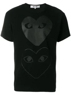 Comme Des Garçons Play T-shirt à Imprimés Graphiques Homme