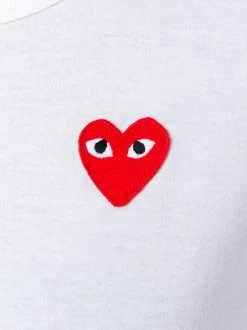 Comme Des Garçons Play T-shirt à Logos Femme -Comme Des Garçons Play Soldes Boutique 12381422 11560744 600