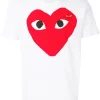 Comme Des Garçons Play T-shirt à Logo Imprimé 1