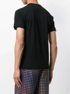 Comme Des Garçons Play 001 BLACK Heart Patch T-shirt Homme -Comme Des Garçons Play Soldes Boutique 12839324 13153815 600