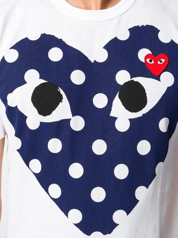 Comme Des Garçons Play T-shirt à Logo Imprimé Homme 7 Comme Des Garçons Play T-shirt à Logo Imprimé Homme – Image 5