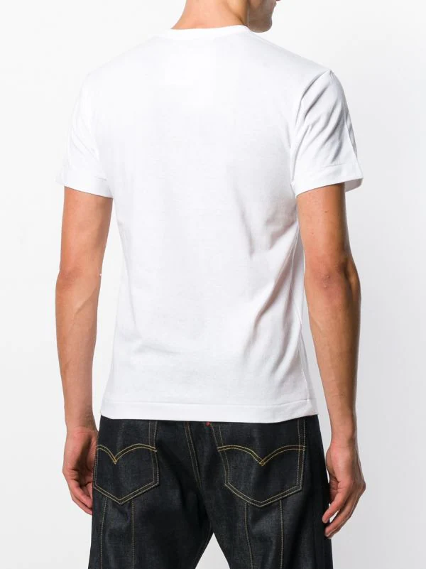 Comme Des Garçons Play T-shirt à Logo Imprimé Homme 6 Comme Des Garçons Play T-shirt à Logo Imprimé Homme – Image 4