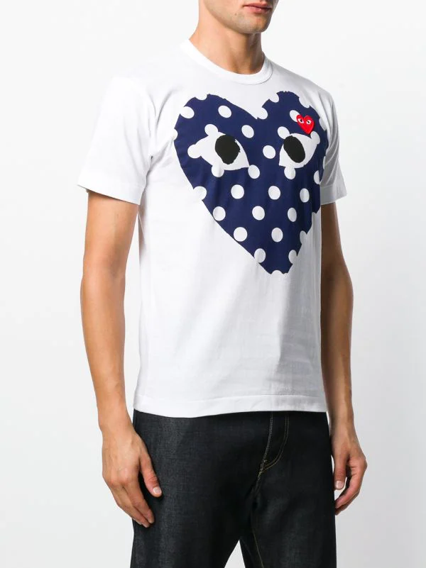Comme Des Garçons Play T-shirt à Logo Imprimé Homme 5 Comme Des Garçons Play T-shirt à Logo Imprimé Homme – Image 3