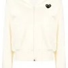 Comme Des Garçons Play IVORY Track Jacket Femme -Comme Des Garçons Play Soldes Boutique 13211870 14519041 600