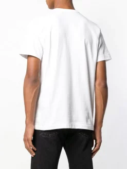 Comme Des Garçons Play WHITE T-shirt à Logo Imprimé Devant Homme -Comme Des Garçons Play Soldes Boutique 13362647 15188615 600