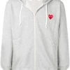 Comme Des Garçons Play Hoodie Zippé à Imprimé Cœur Signature Homme -Comme Des Garçons Play Soldes Boutique 13369154 15355096 600