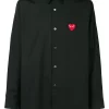 Comme Des Garçons Play Classic Heart Patch Shirt Homme -Comme Des Garçons Play Soldes Boutique 13396209 15540886 600