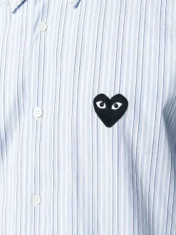 Comme Des Garçons Play Chemise Rayée à Patch Logo Poitrine Homme 11 Comme Des Garçons Play Chemise Rayée à Patch Logo Poitrine Homme -Comme Des Garçons Play Soldes Boutique 13596395 16371643 600