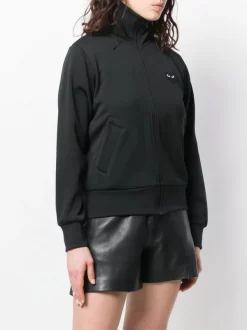 Comme Des Garçons Play Sweat Zippé à Logo Poitrine Brodé Femme -Comme Des Garçons Play Soldes Boutique 13826546 17402446 600