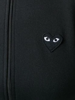 Comme Des Garçons Play Sweat Zippé à Logo Poitrine Brodé Femme -Comme Des Garçons Play Soldes Boutique 13826546 17402450 600