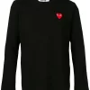 Comme Des Garçons Play Pull à Patch Logo Homme -Comme Des Garçons Play Soldes Boutique 13961323 18031794 600
