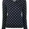 Comme Des Garçons Play Polka-dot Knit Sweater Femme