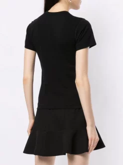 Comme Des Garçons Play T-shirt à Patch Logo Femme -Comme Des Garçons Play Soldes Boutique 14005702 18214310 600