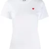 Comme Des Garçons Play T-shirt Heart Femme