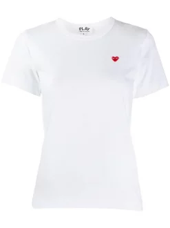 Comme Des Garçons Play T-shirt Heart Femme