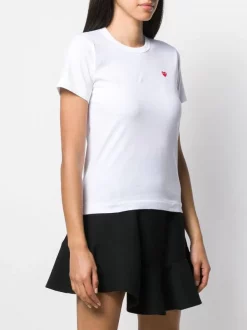 Comme Des Garçons Play T-shirt Heart Femme -Comme Des Garçons Play Soldes Boutique 14290241 22898372 600