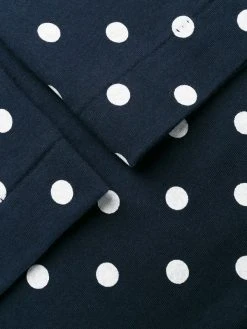 Comme Des Garçons Play Sweat à Pois 2 BLUE -Comme Des Garçons Play Soldes Boutique 14290269 20384487 600