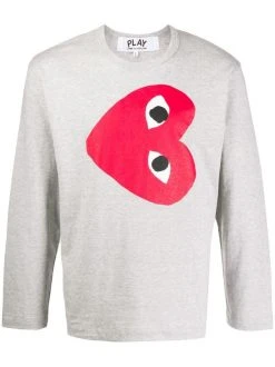 Comme Des Garçons Play 1 Sweat Imprimé Homme