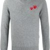 Comme Des Garçons Play Pull à Patch Logo Homme -Comme Des Garçons Play Soldes Boutique 14570401 22259066 600