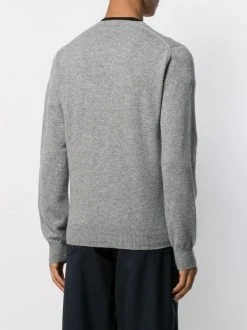 Comme Des Garçons Play Pull à Patch Logo Homme -Comme Des Garçons Play Soldes Boutique 14570401 22259092 600