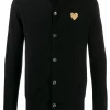 Comme Des Garçons Play BLACK GOLD HEART Cardigan Ajusté à Détails Brodés Homme 1 Comme Des Garçons Play BLACK GOLD HEART Cardigan Ajusté à Détails Brodés Homme -Comme Des Garçons Play Soldes Boutique 14573114 22695383 600