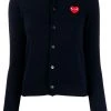 Comme Des Garçons Play 2 NAVY Cardigan à Logo Femme -Comme Des Garçons Play Soldes Boutique 14728486 4d455c14 e5f4 43a0 bb1c c9126fd3becb 600