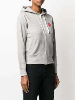 Comme Des Garçons Play Sweat à Capuche à Applique Cœur Femme 9 Comme Des Garçons Play Sweat à Capuche à Applique Cœur Femme -Comme Des Garçons Play Soldes Boutique 14728534 23544993 600