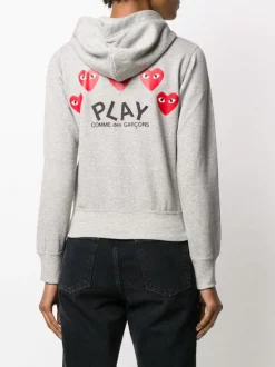 Comme Des Garçons Play Sweat à Capuche à Applique Cœur Femme 10 Comme Des Garçons Play Sweat à Capuche à Applique Cœur Femme -Comme Des Garçons Play Soldes Boutique 14728534 23544995 600