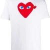 Comme Des Garçons Play T-shirt à Cœur Imprimé 001 -Comme Des Garçons Play Soldes Boutique 14788628 23727344 600
