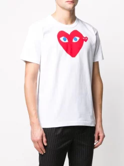 Comme Des Garçons Play T-shirt à Cœur Imprimé 001 9 Comme Des Garçons Play T-shirt à Cœur Imprimé 001 -Comme Des Garçons Play Soldes Boutique 14788628 23727346 600