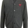 Comme Des Garçons Play 003 Cardigan à Col V Homme -Comme Des Garçons Play Soldes Boutique 14943872 33345707 600