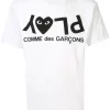 Comme Des Garçons Play T-shirt à Logo Imprimé Homme -Comme Des Garçons Play Soldes Boutique 14944203 26145636 600