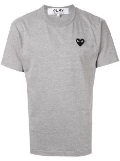 Comme Des Garçons Play T-shirt à Logo Brodé Homme