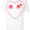 Comme Des Garçons Play 001 T-shirt à Détail Imprimé Homme -Comme Des Garçons Play Soldes Boutique 14944216 26124918 600